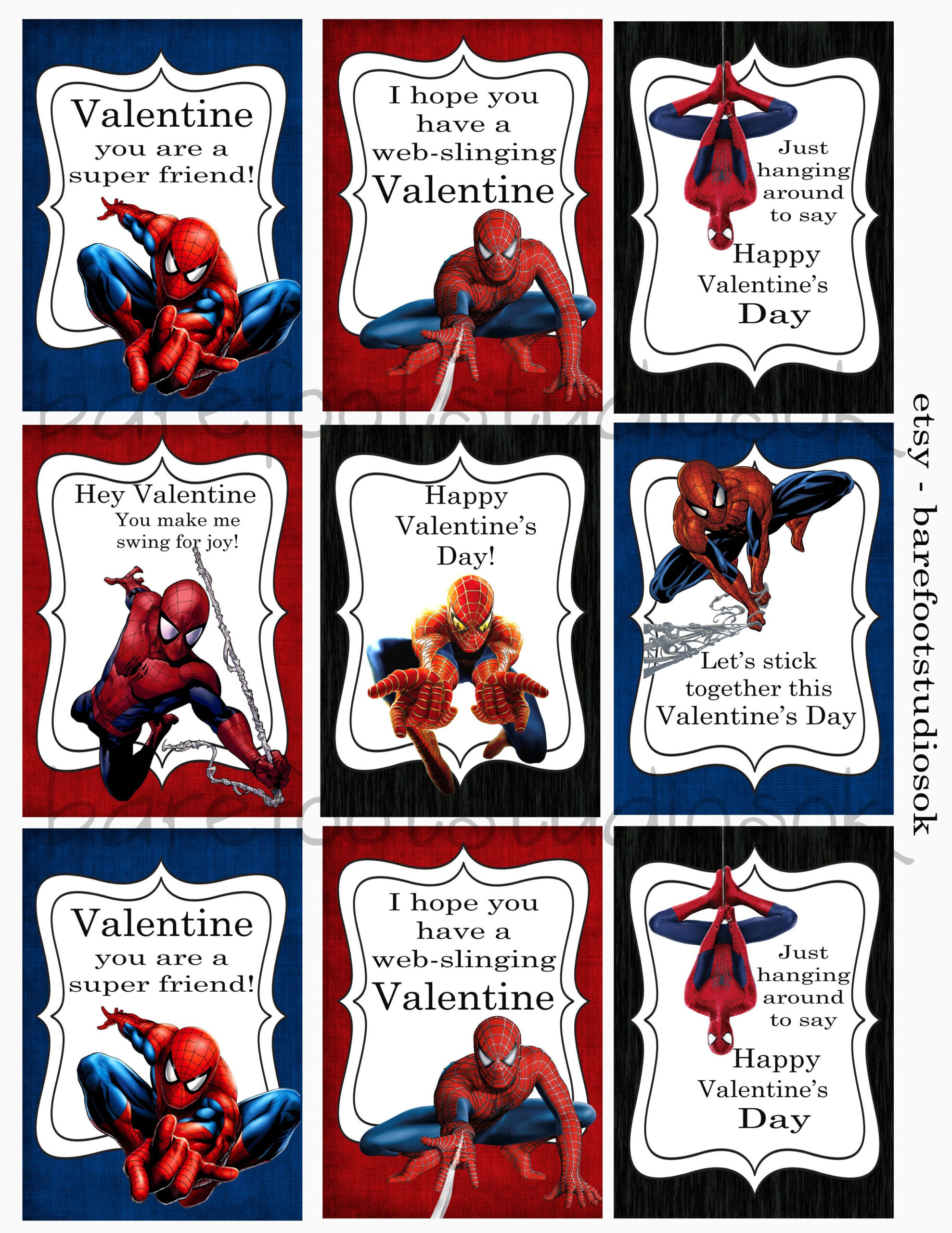 Coloring Page Spiderman/Spidey &amp;amp; His Amazing Friends Printable intended for Free Printable Spiderman Valentine&amp;#039;S Day Cards
