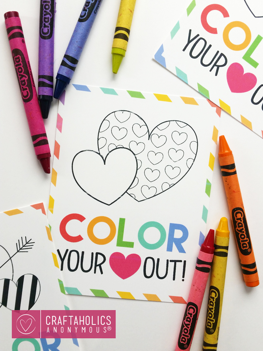 Craftaholics Anonymous® | Printable Kid&amp;#039;S Valentine throughout Free Crayon Valentine Printable