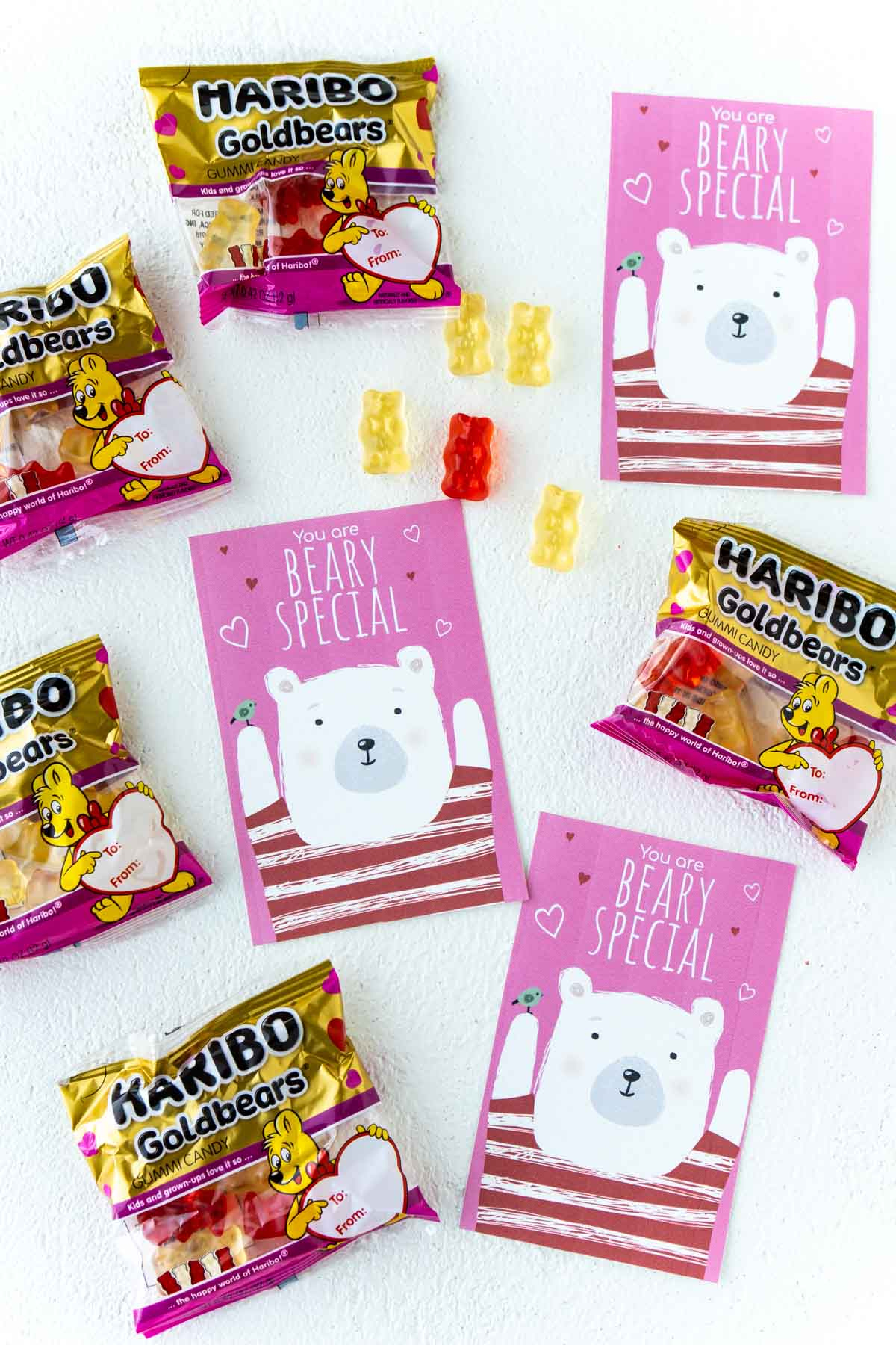Free Printable Bear Valentine And Gift Ideas - Play Party Plan in Free Printable Gummy Bear Valentines