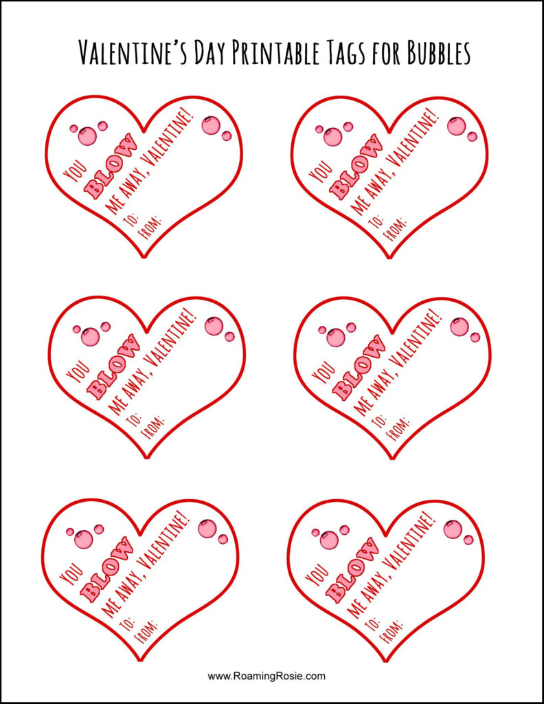 Free Printable Valentine Labels - Printable Party Favors regarding Free Printable Valentine&amp;amp;#039;s Day Labels