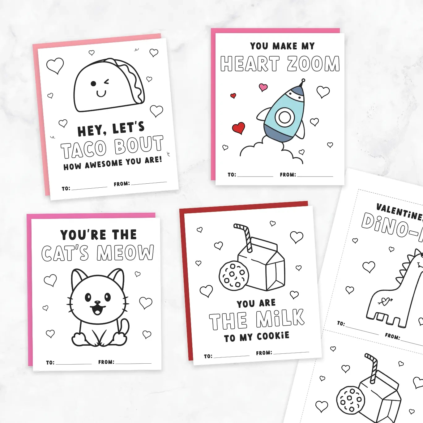 Free Printable Valentines Cards To Color - Favorite Printables with Printable Valentine Cards to Color