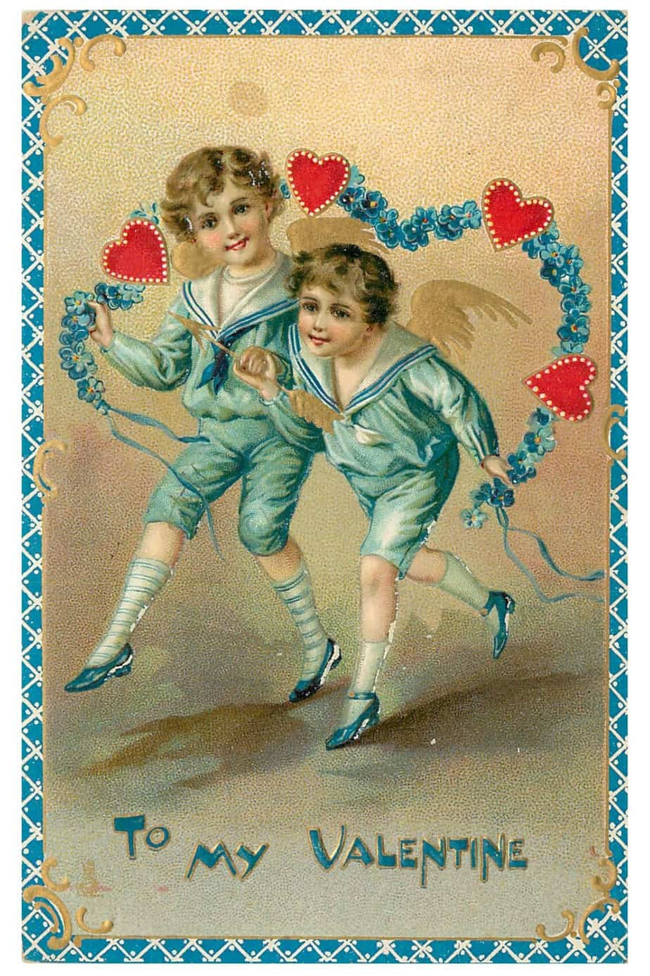 Free Printable Vintage Valentines - Salt In My Coffee with Vintage Valentine Printables Free