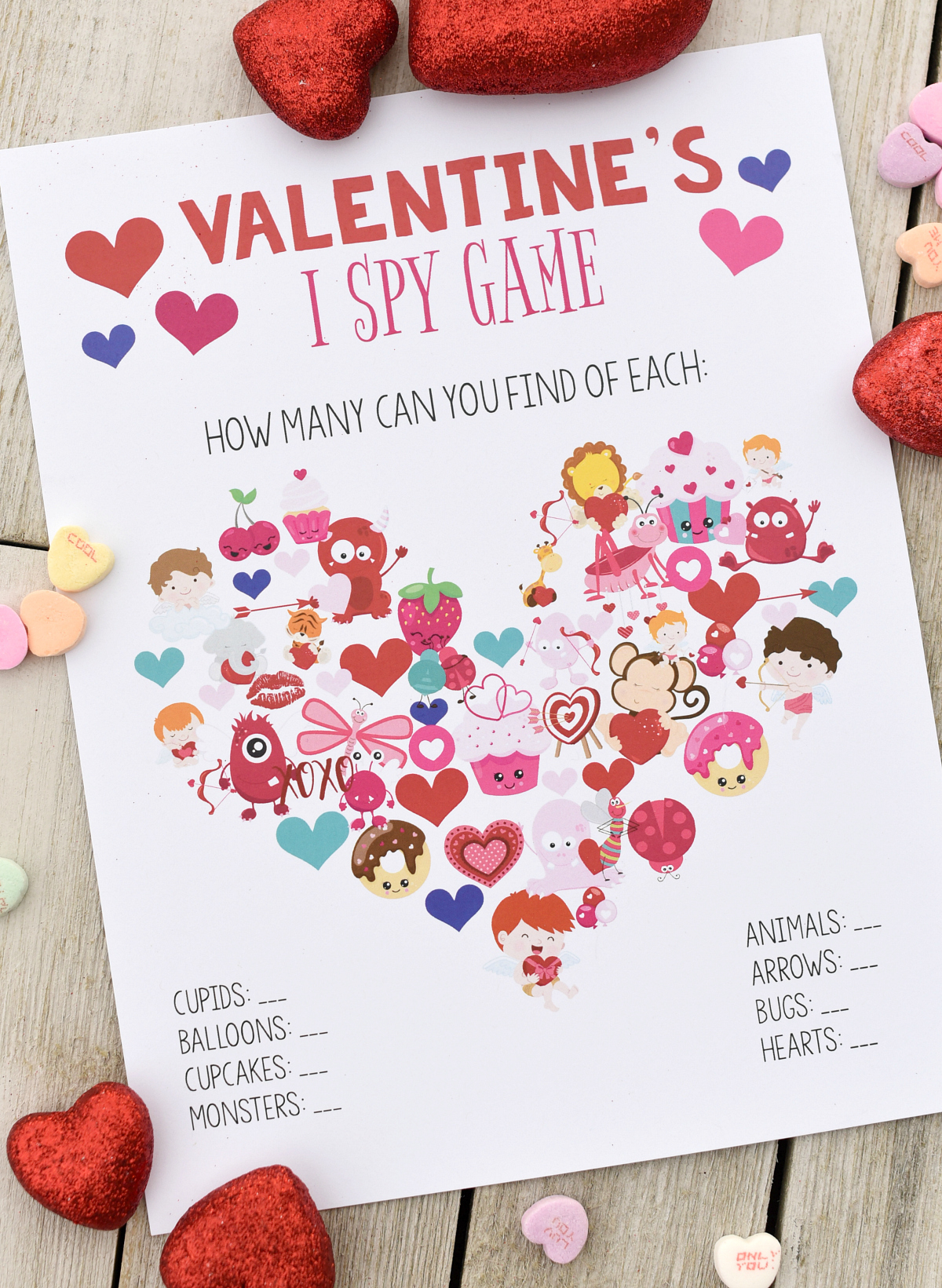 Fun Valentine Games To Print &amp;amp; Play – Fun-Squared intended for Free Printable Valentine Games