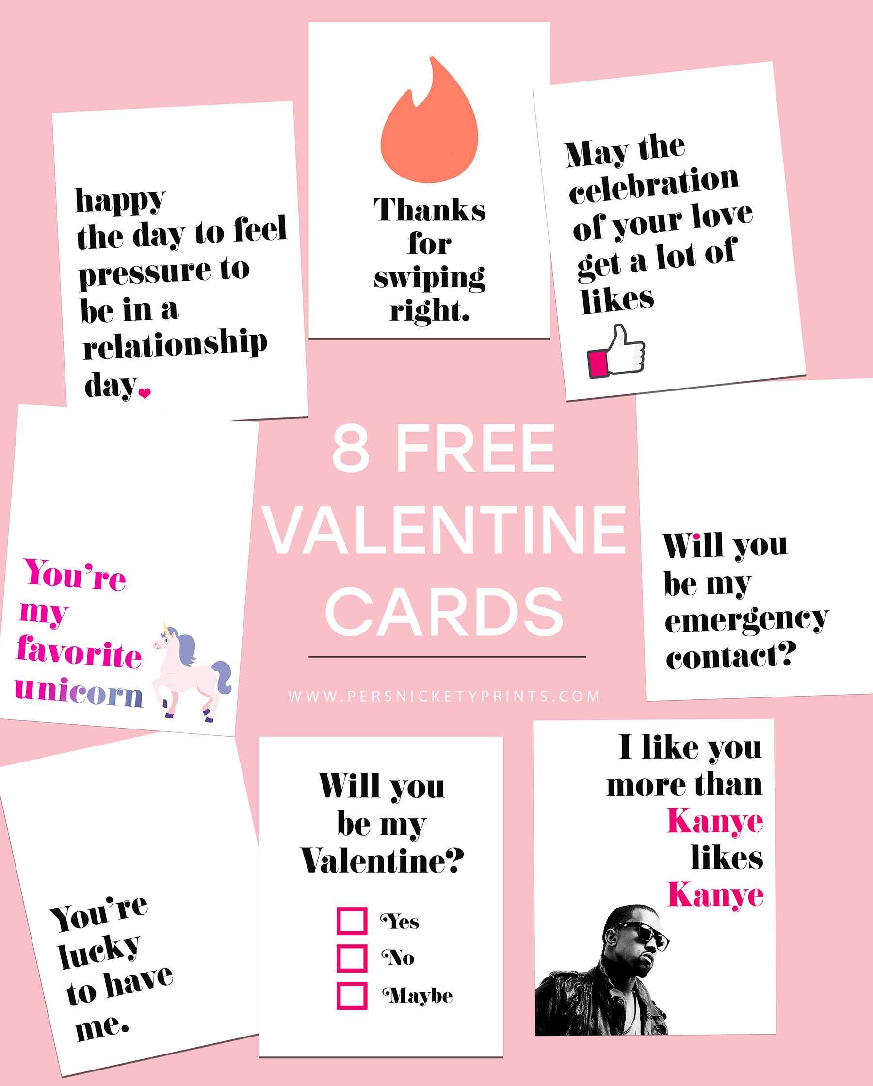 Funny Free Valentines Card Printables pertaining to Free Printable Coworker Valentines