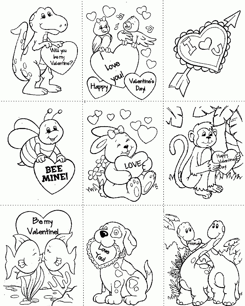 Pages Pdf For Toddlers Valentine Coloring Pages Free Printable pertaining to Printable Valentine Coloring Pages Free