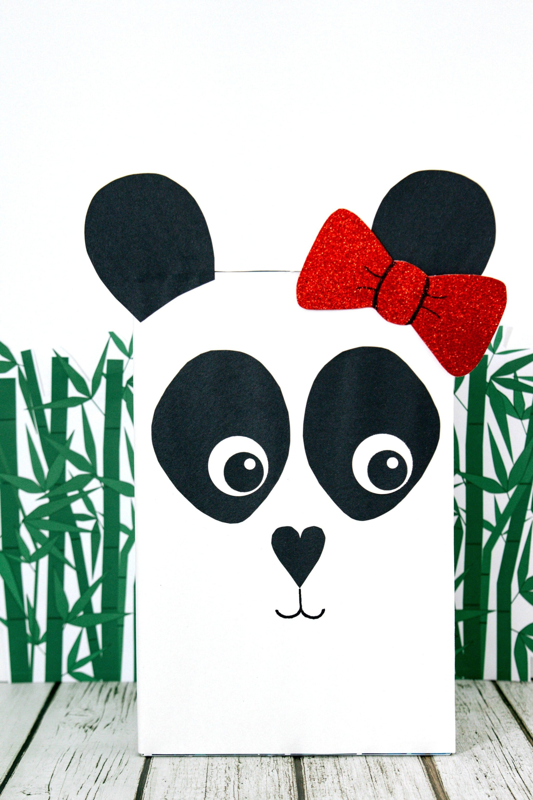 Panda Valentine Box (With Printable Template) | Fun Money Mom for Printable Valentine Box Decorations