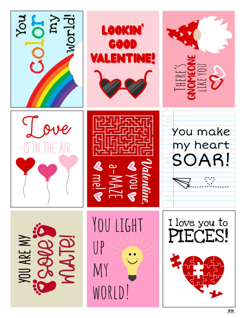 Printable Valentine'S Day Cards - 250+ Free Printables | Printabulls with regard to Free Printable Coworker Valentines