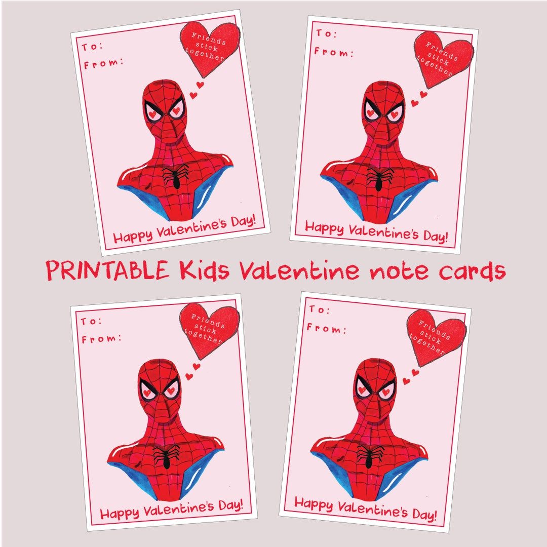 Spiderman Valentines Day Cards Free Printable Spiderman with Free Printable Spiderman Valentine&amp;#039;S Day Cards