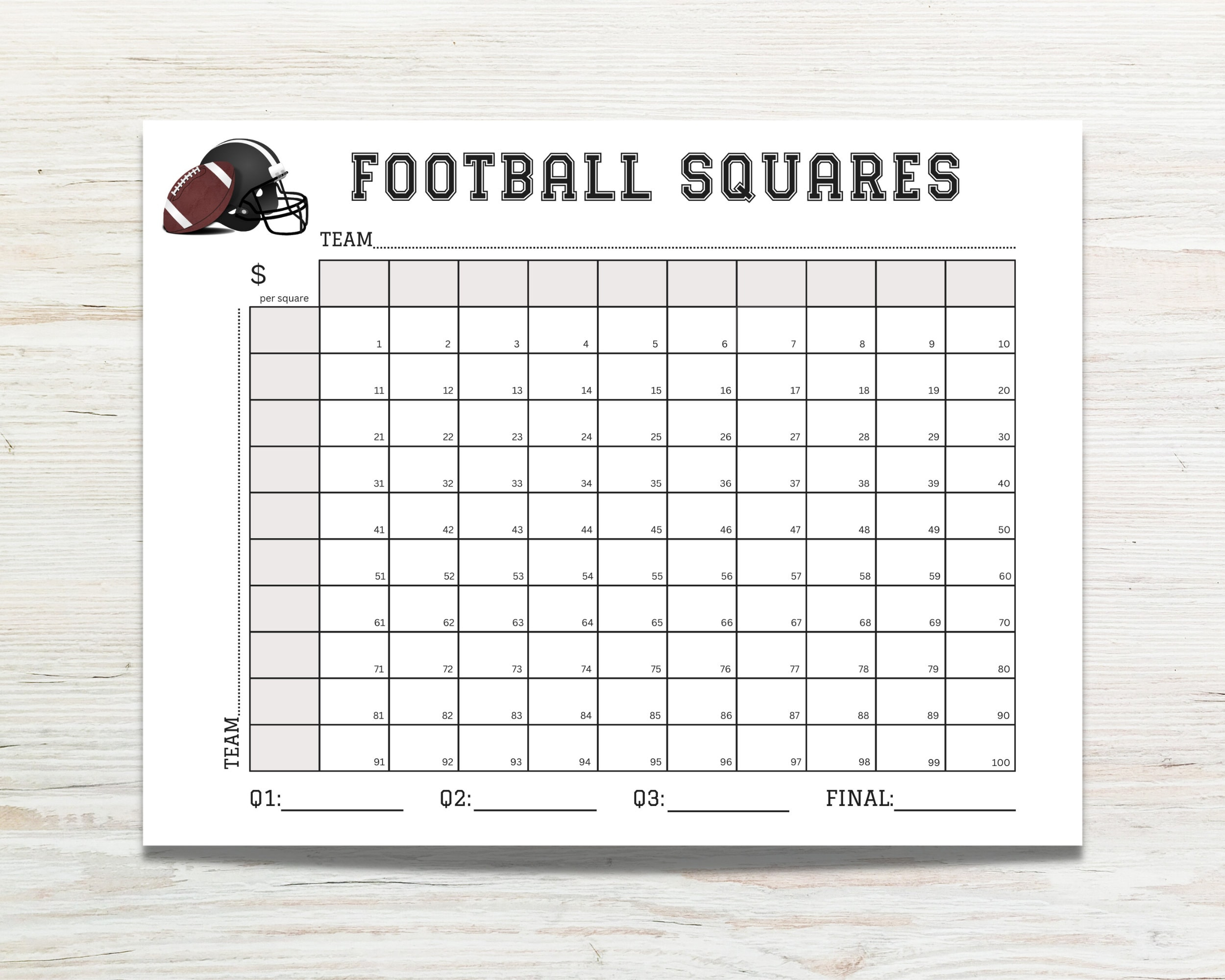Squares Template Online Betting Super Bowl Squares Pool Football throughout Printable Super Bowl Squares Online