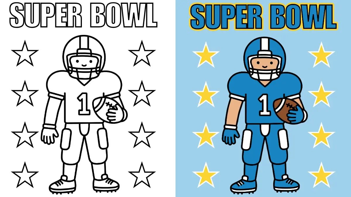 Super Bowl Nfl Coloring Pages (16 Free Printable Pdfs) intended for Super Bowl Coloring Pages 2026 Printable