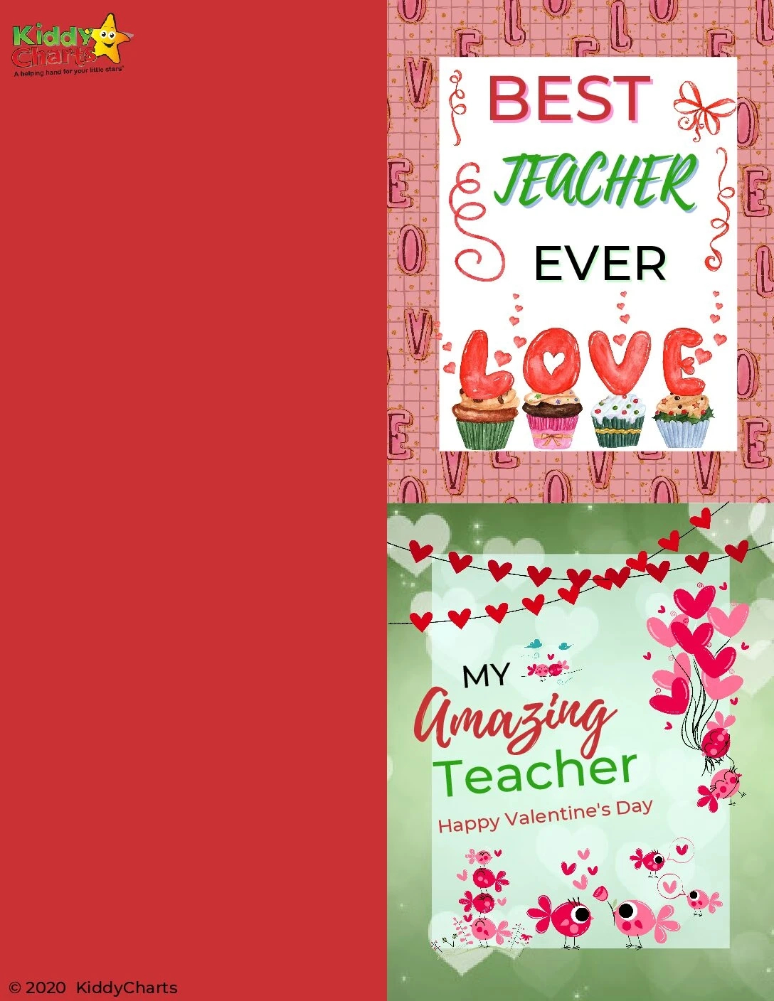 Teacher Valentine&amp;#039;S Cards - Print And Download - Kiddycharts throughout Free Printable Teacher Valentine Card