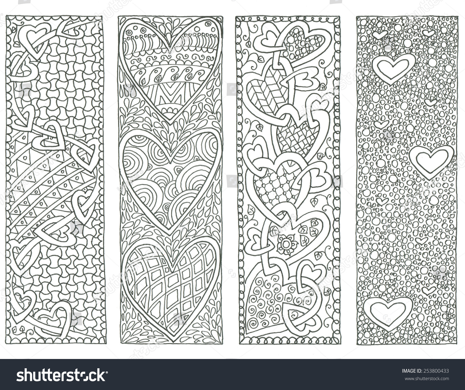 Valentine Crafts For Kids Classroom The Hottest Design Valentine throughout Free Printable Coloring Valentine'S Day Bookmarks