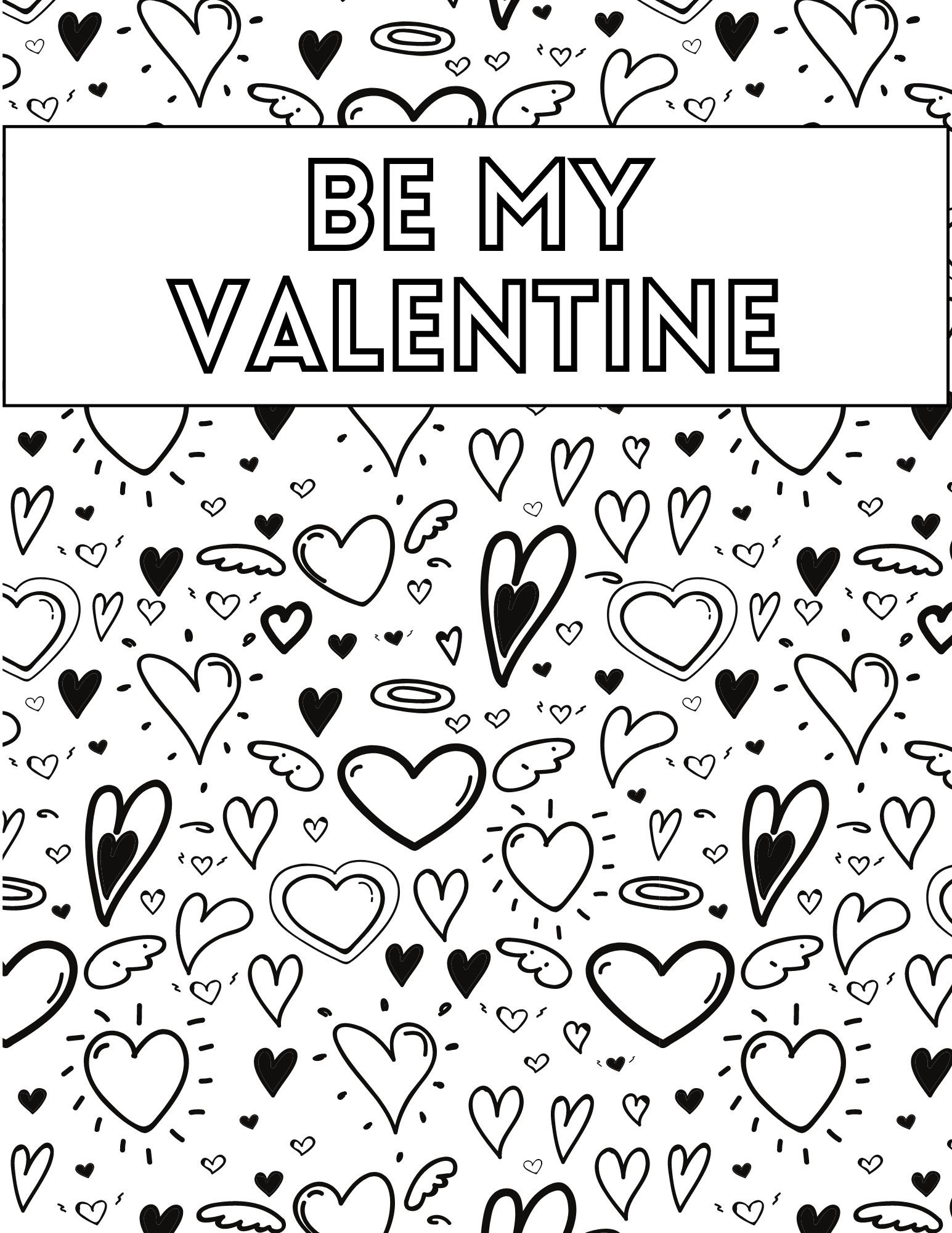 Valentine Printables & Activity Sheets For Kids Over 50 Free regarding Printable Valentine Sheets