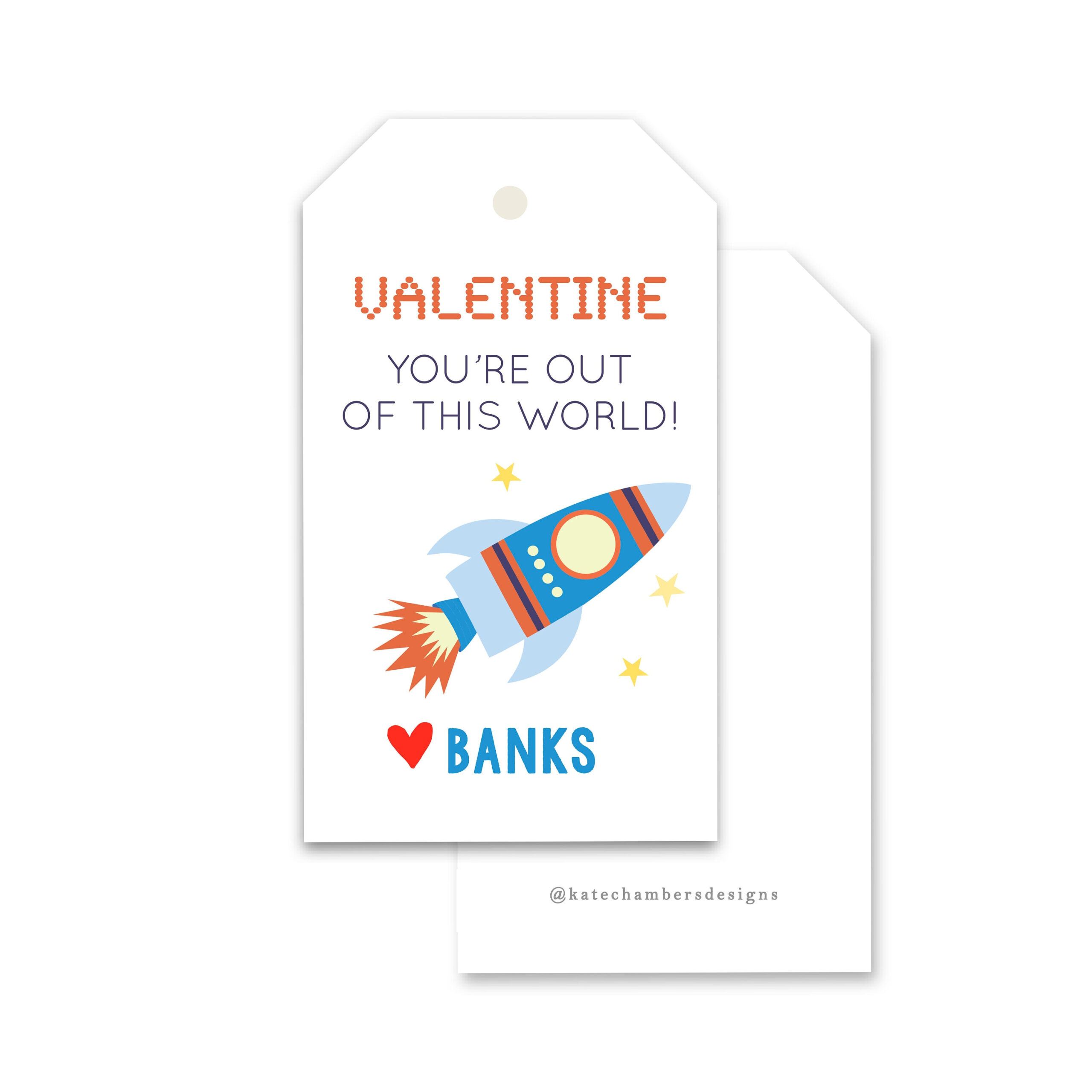 Valentine, You&amp;#039;Re Out Of This World | Valentine Gift Tag Rocket in You Are Out Of This World Valentine Printable