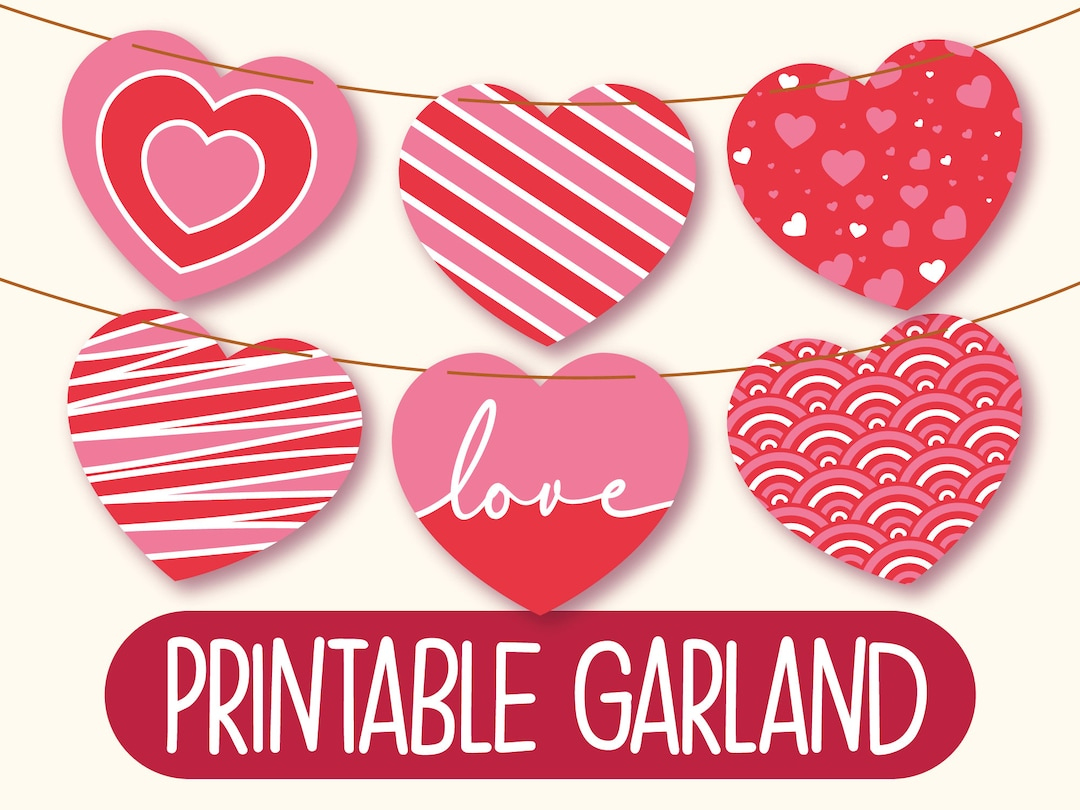 Valentine'S Craft Template Beautiful Free Valentine'S Day with Free Printable Valentine's Day Printable Decorations