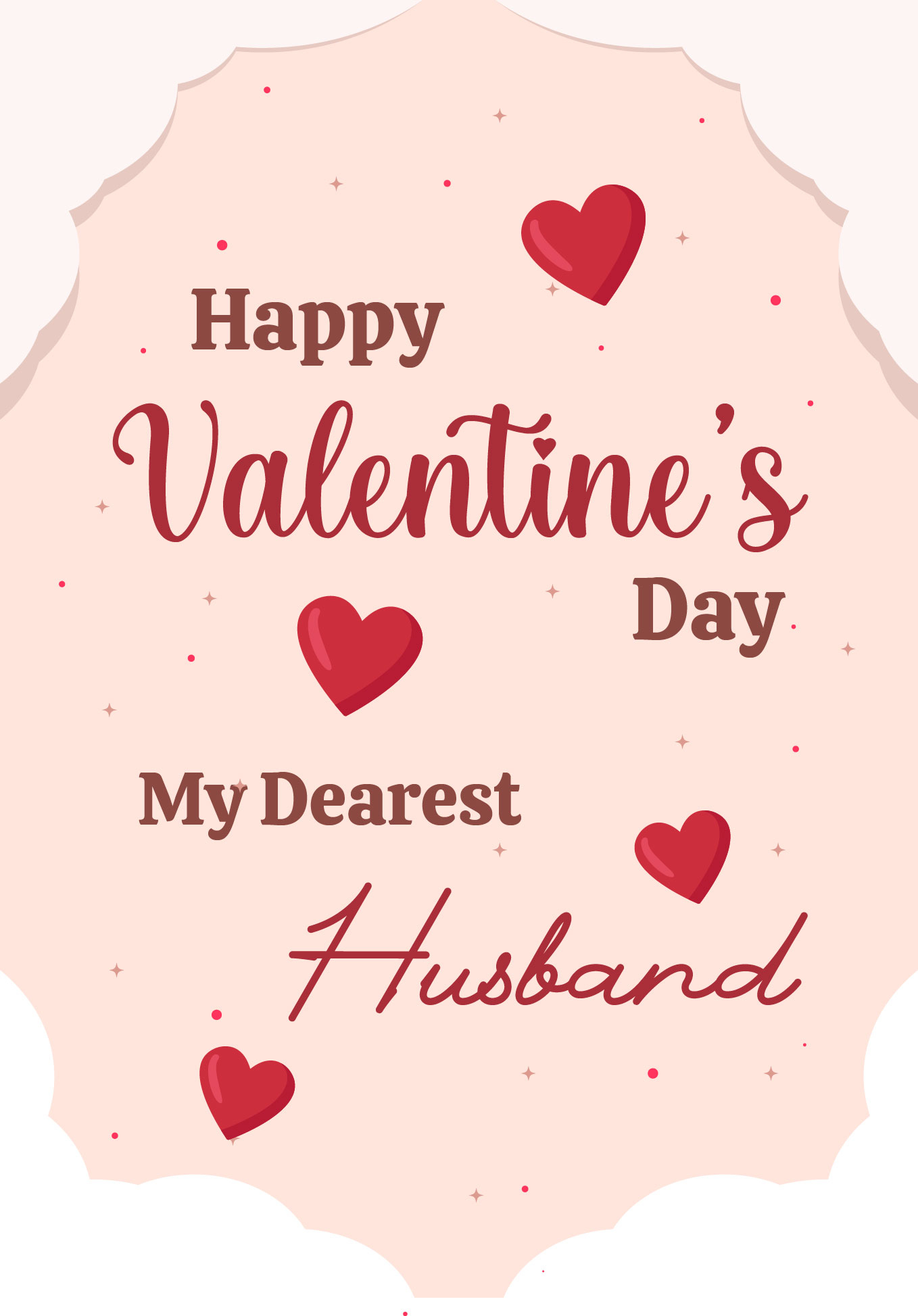 Valentines Day Card For Him Free Printable Valentines Day Husband in Free Printable Valentines Day Cards For Husband