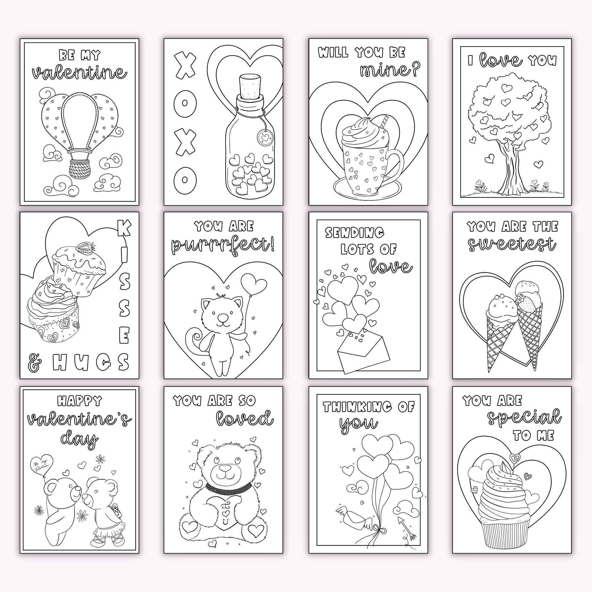 Valentines Day Cards To Colour Images Valentine&amp;#039;S Day Cards To with Printable Valentine Day Card Template