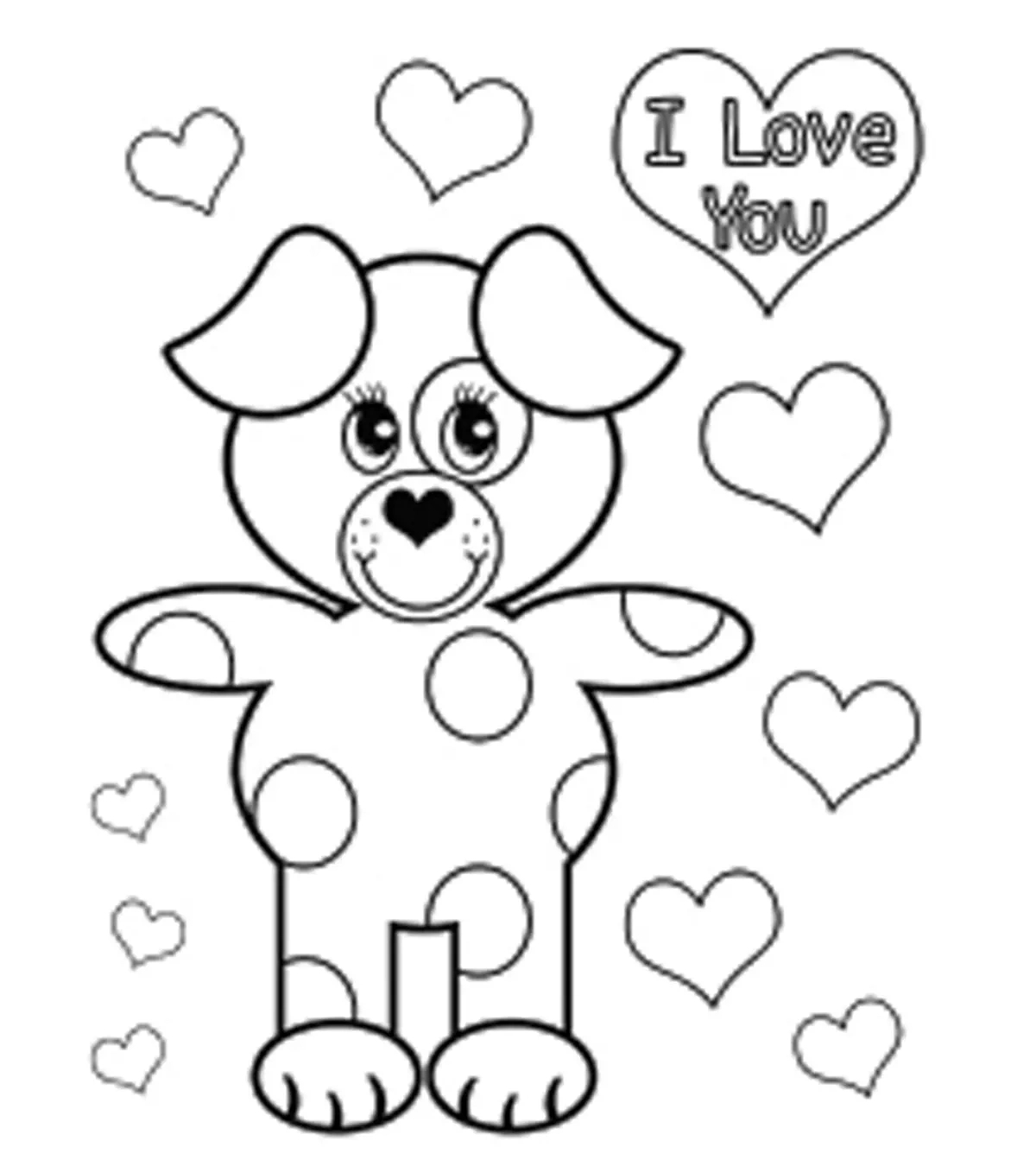 Valentine&amp;#039;S Day Coloring Pages For Kids: 25 Creative Printables with regard to Free Printable Valentines Coloring Pages For Toddlers