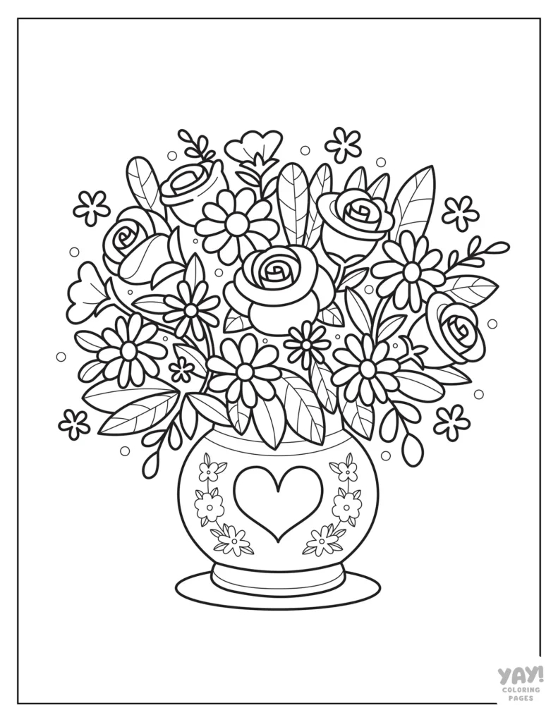 Valentine'S Day Coloring Pages (Free Printables) pertaining to Free Printable Coloring Sheets For Valentine'S Day