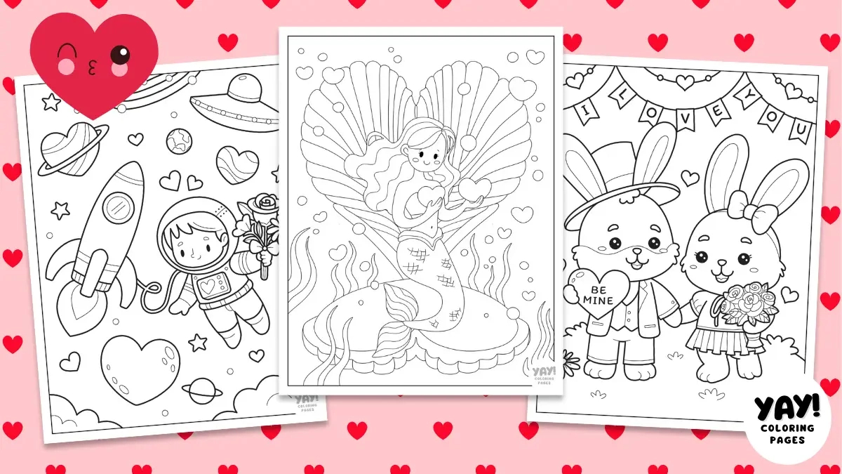 Valentine&amp;#039;S Day Coloring Pages (Free Printables) within Valentines Coloring Pages Free Printables