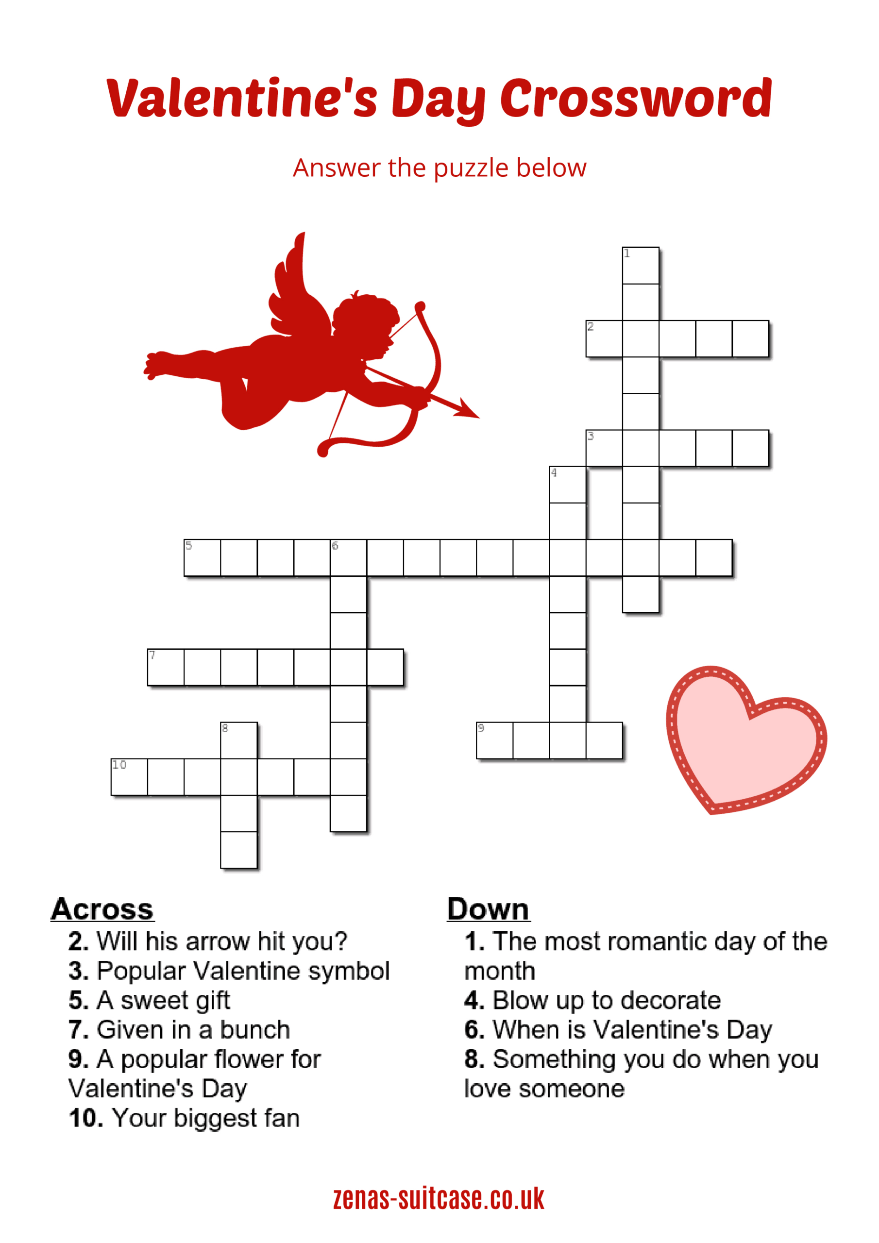 Valentine'S Day Puzzles For Adults Free Printable Valentine Word pertaining to Free Printable Valentine Puzzles