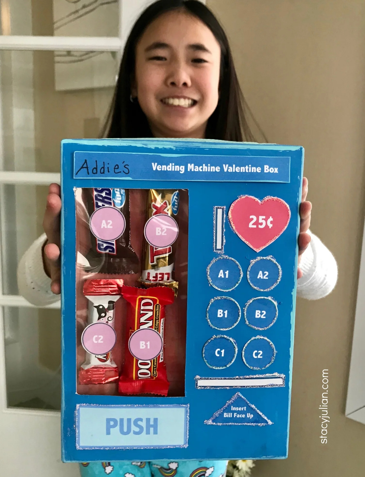 Vending Machine Valentine Box・Live Your Story With Stacy Julian with regard to Vending Machine Valentine Box Printable