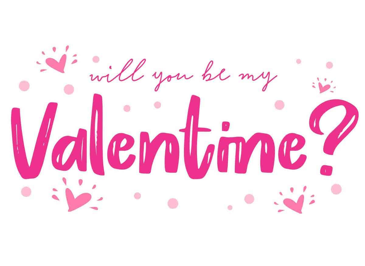 Will You Be My Valentine | Skip To My Lou with Will You Be My Valentine Free Printable