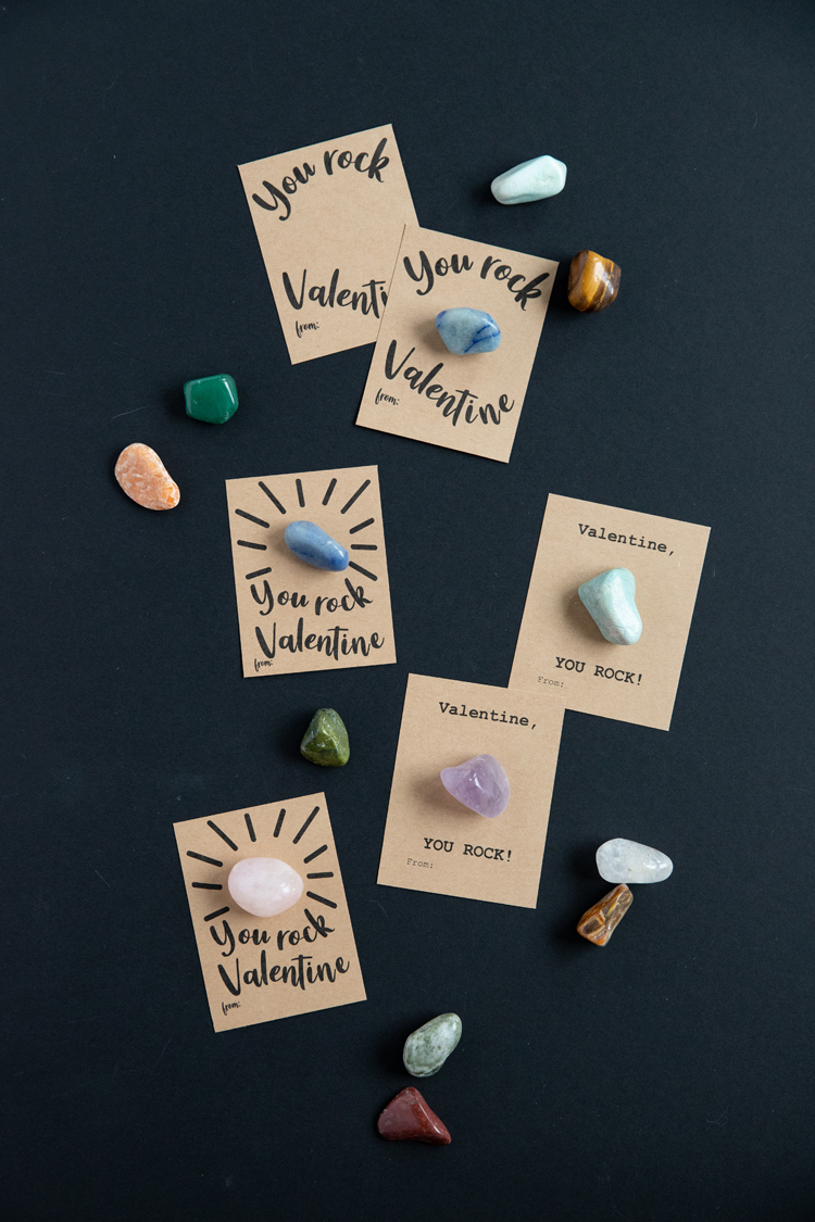 You Rock Valentines – Free Printable inside You Rock Valentine Free Printable