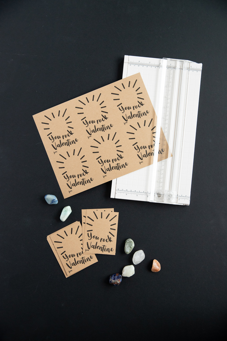 You Rock Valentines – Free Printable regarding You Rock Valentine Free Printable