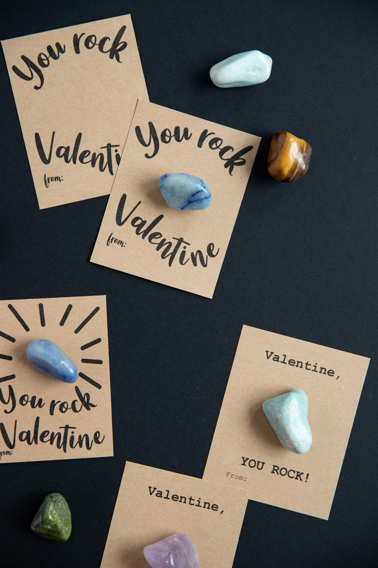You Rock Valentines – Free Printable regarding You Rock Valentine Free Printable