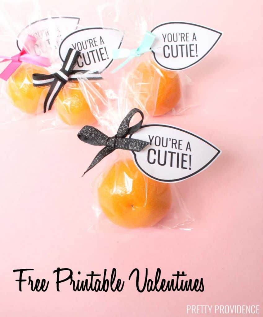 You&amp;#039;Re A Cutie Valentine Printable - Pretty Providence within You&amp;amp;#039;re a Cutie Valentine Printable