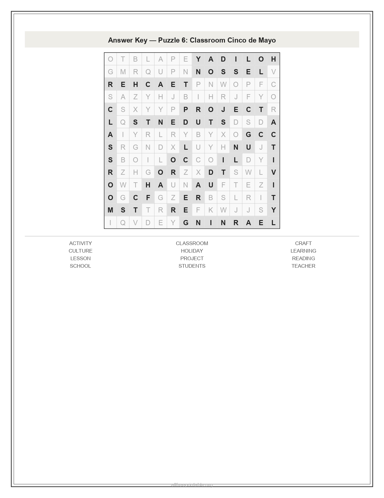 Cinco de Mayo Word Search Printable Answers - allfreeprintable.org (6)