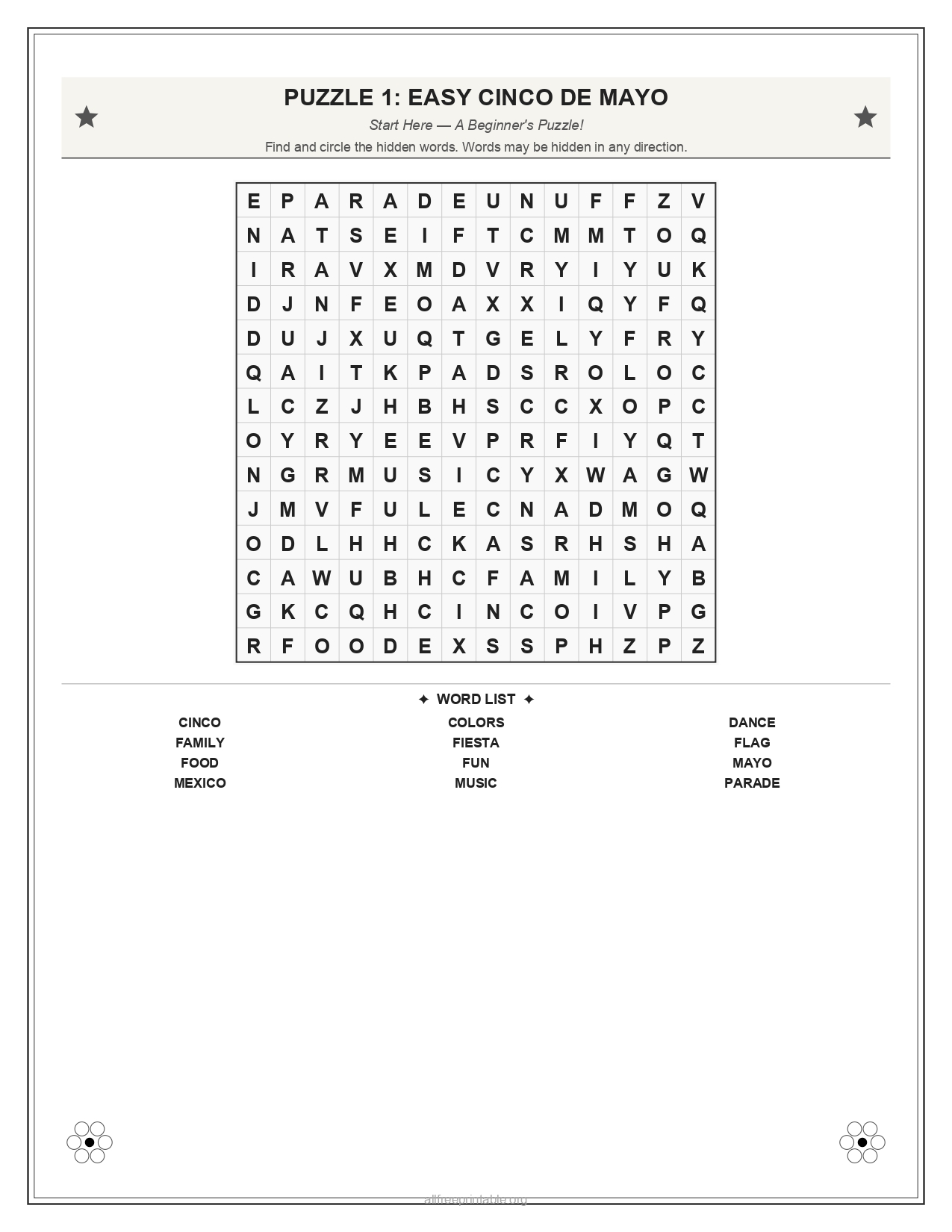 Cinco de Mayo Word Search Printable - allfreeprintable.org_page-0002