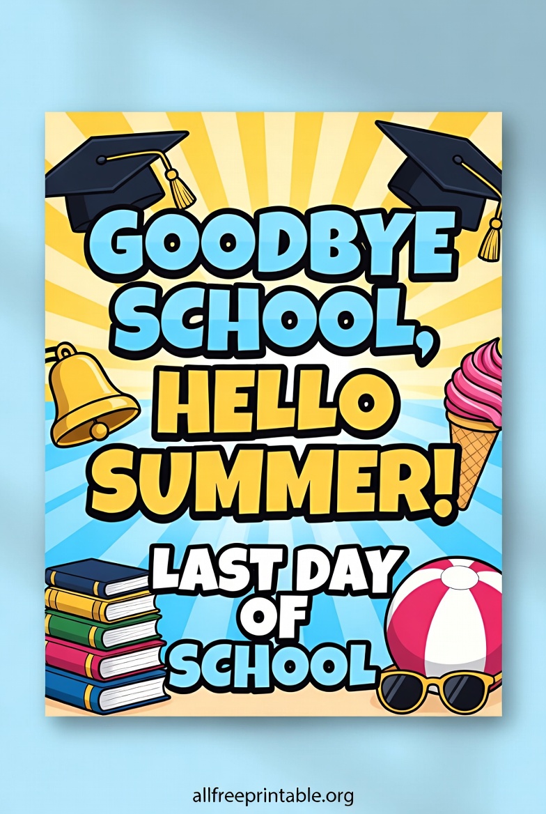 Last Day of School Sign Printable Free (2)