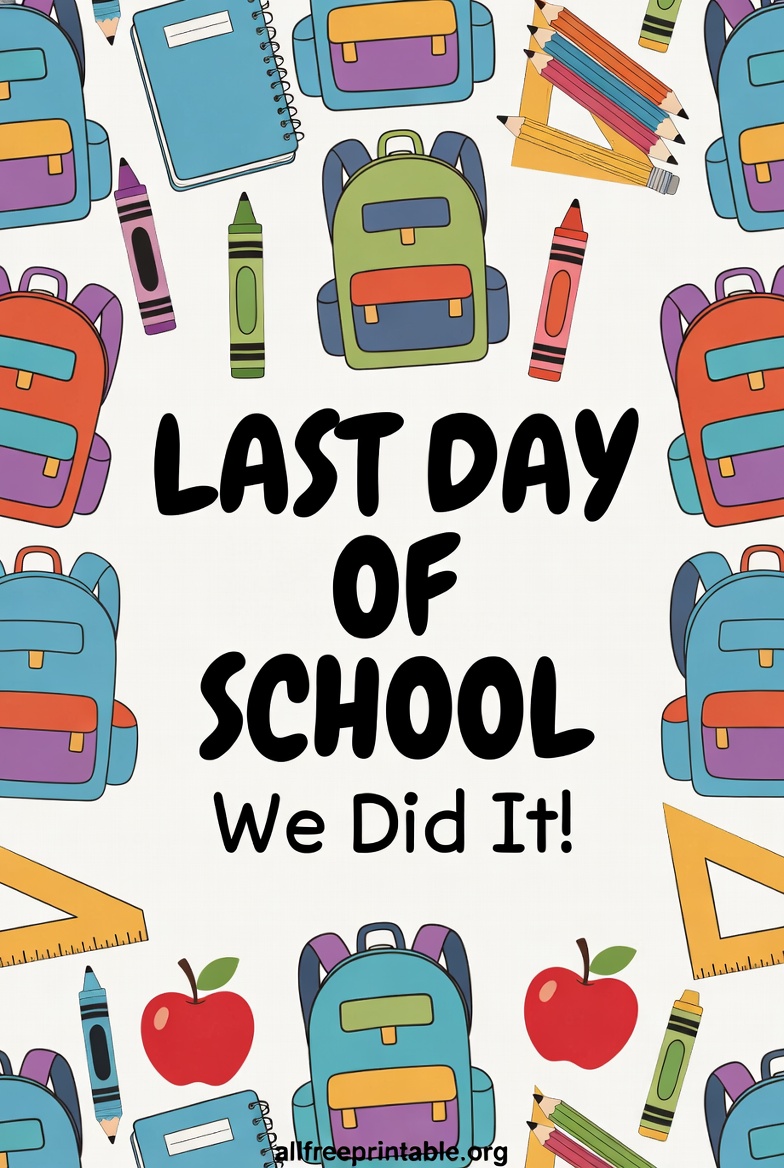 Last Day of School Sign Printable Free (3)