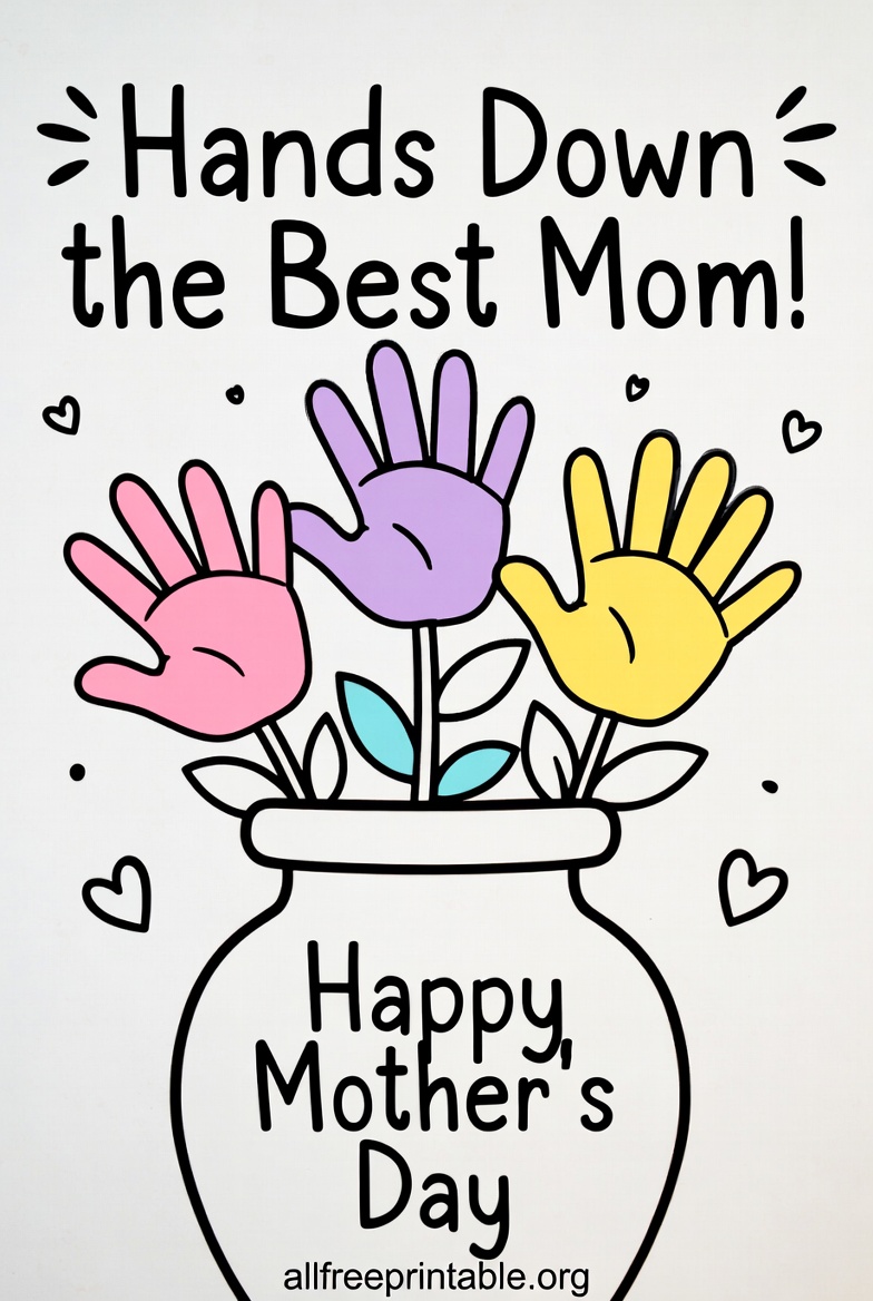 Printable Mother's Day Crafts - AllFreePrintable.Org (1)