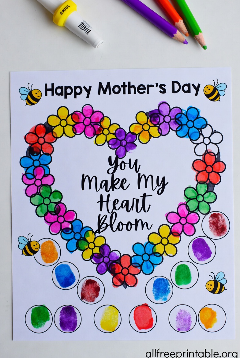 Printable Mother's Day Crafts - AllFreePrintable.Org (2)