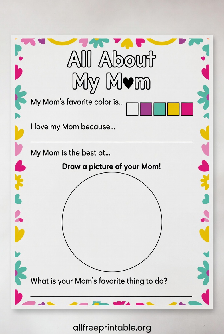 Printable Mother's Day Crafts - AllFreePrintable.Org (7)