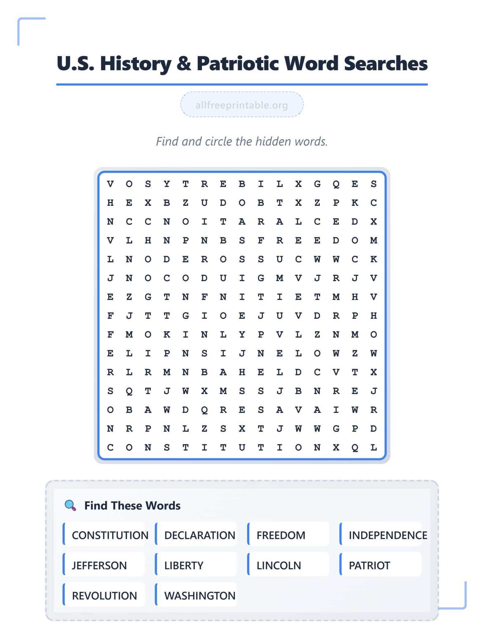 Printable Word Searches for Adults: Free PDF & Download