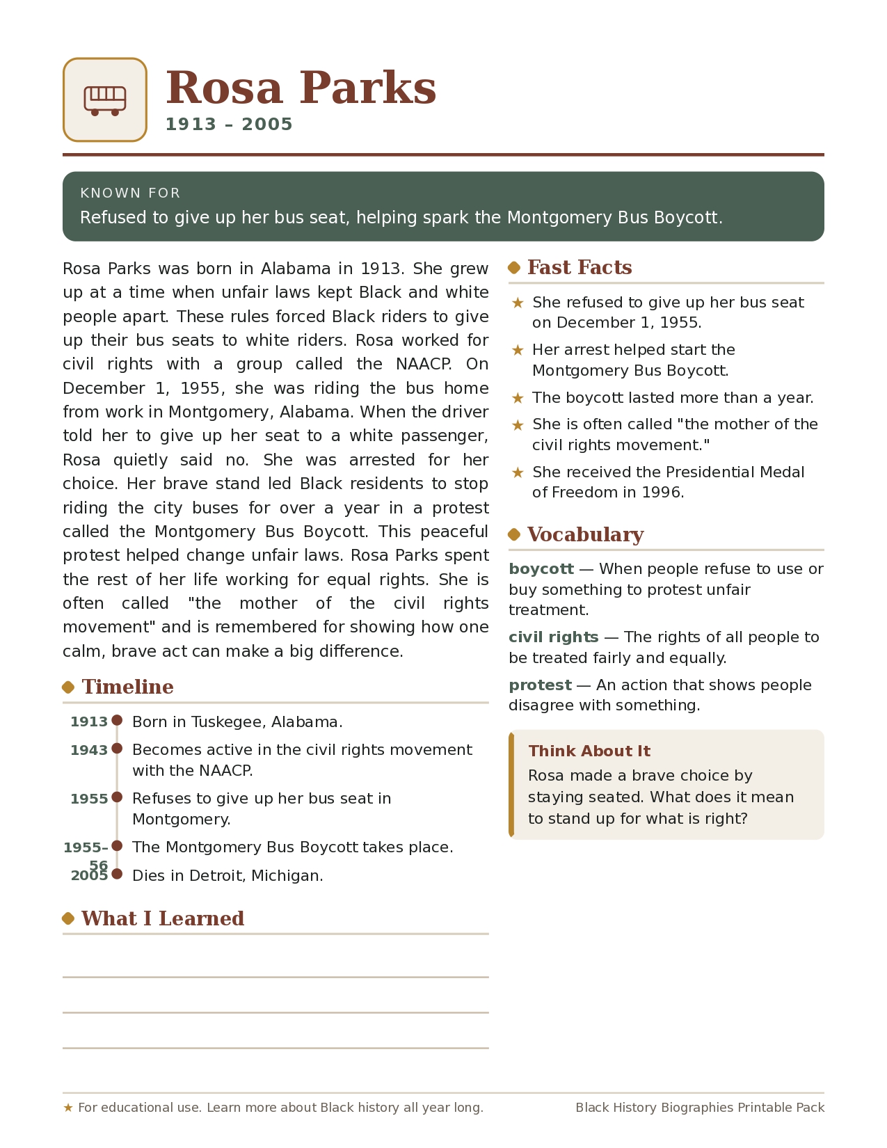 Free Black History Biographies Printable Packs_page-0006