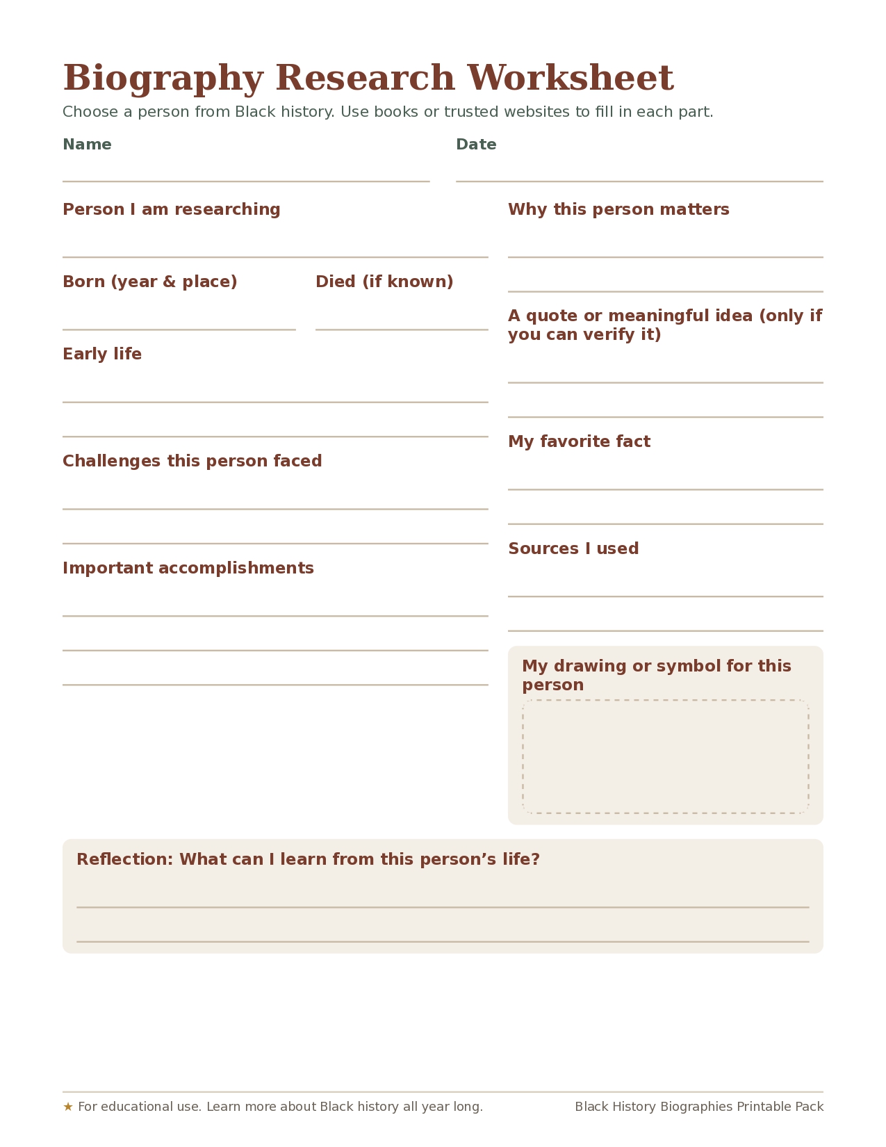 Free Black History Biographies Printable Packs_page-0014