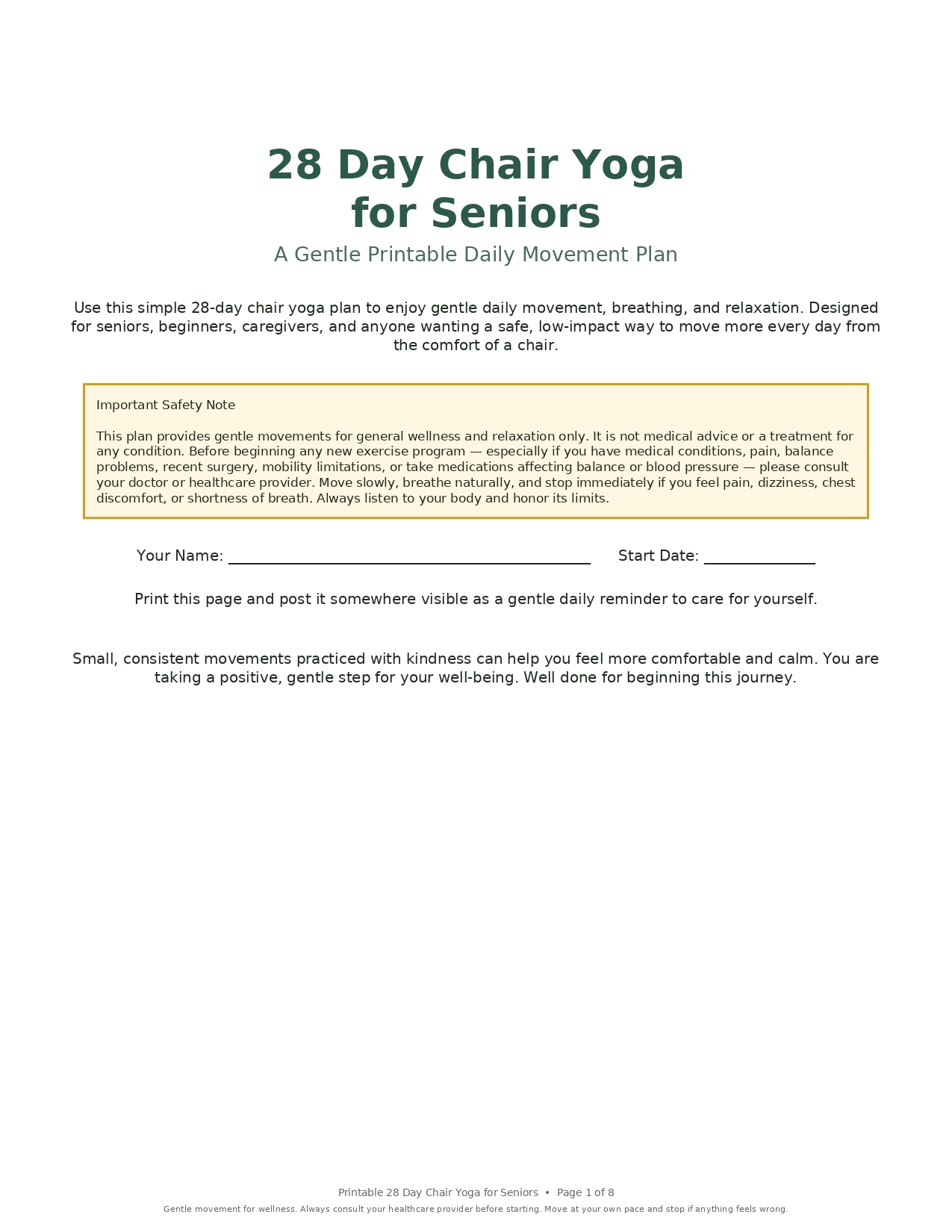 Printable 28 Day Chair Yoga for Seniors_page-0001 - allfreeprintable.org