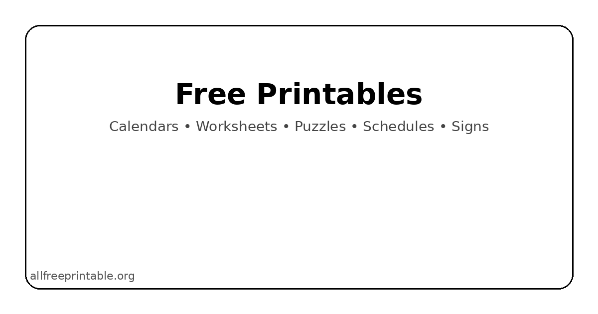free printables hub