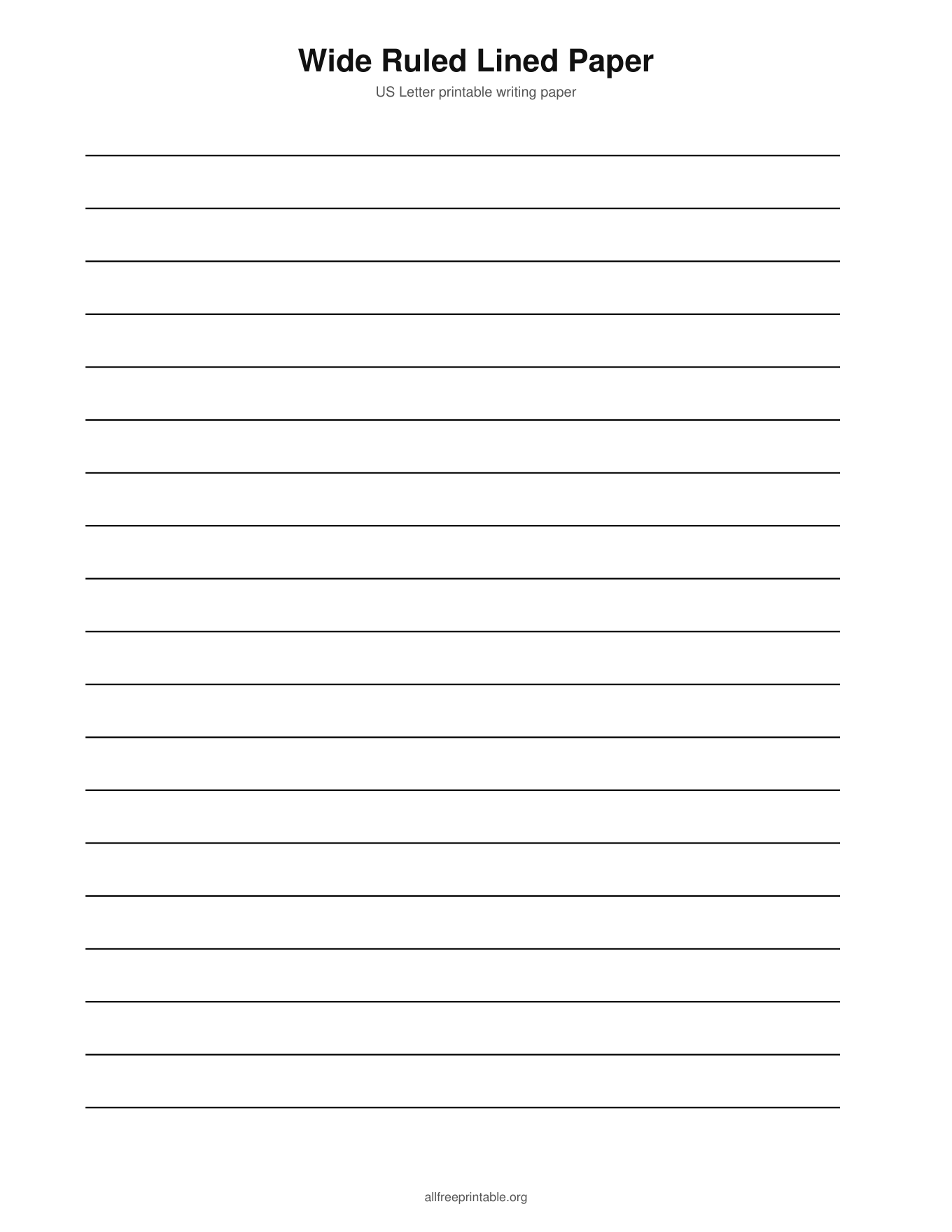 lined paper printable